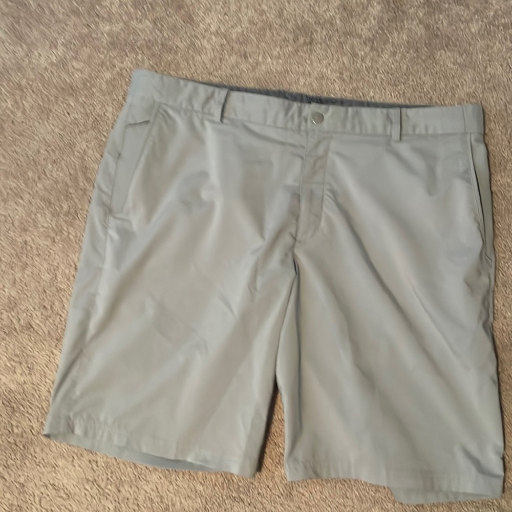 Gray Nike Golf Shorts Dri Fit